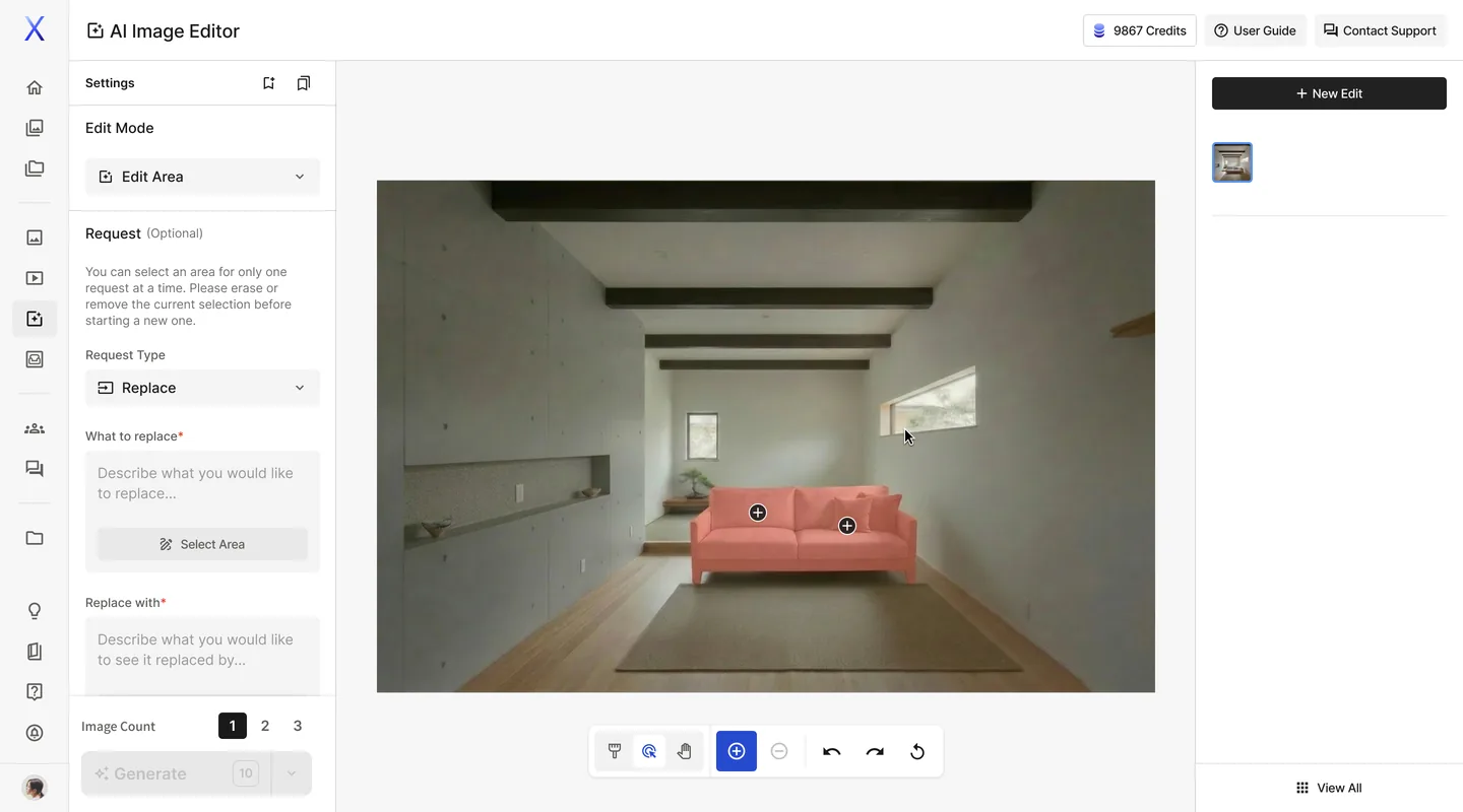 Mask Edit & Auto Segmentation